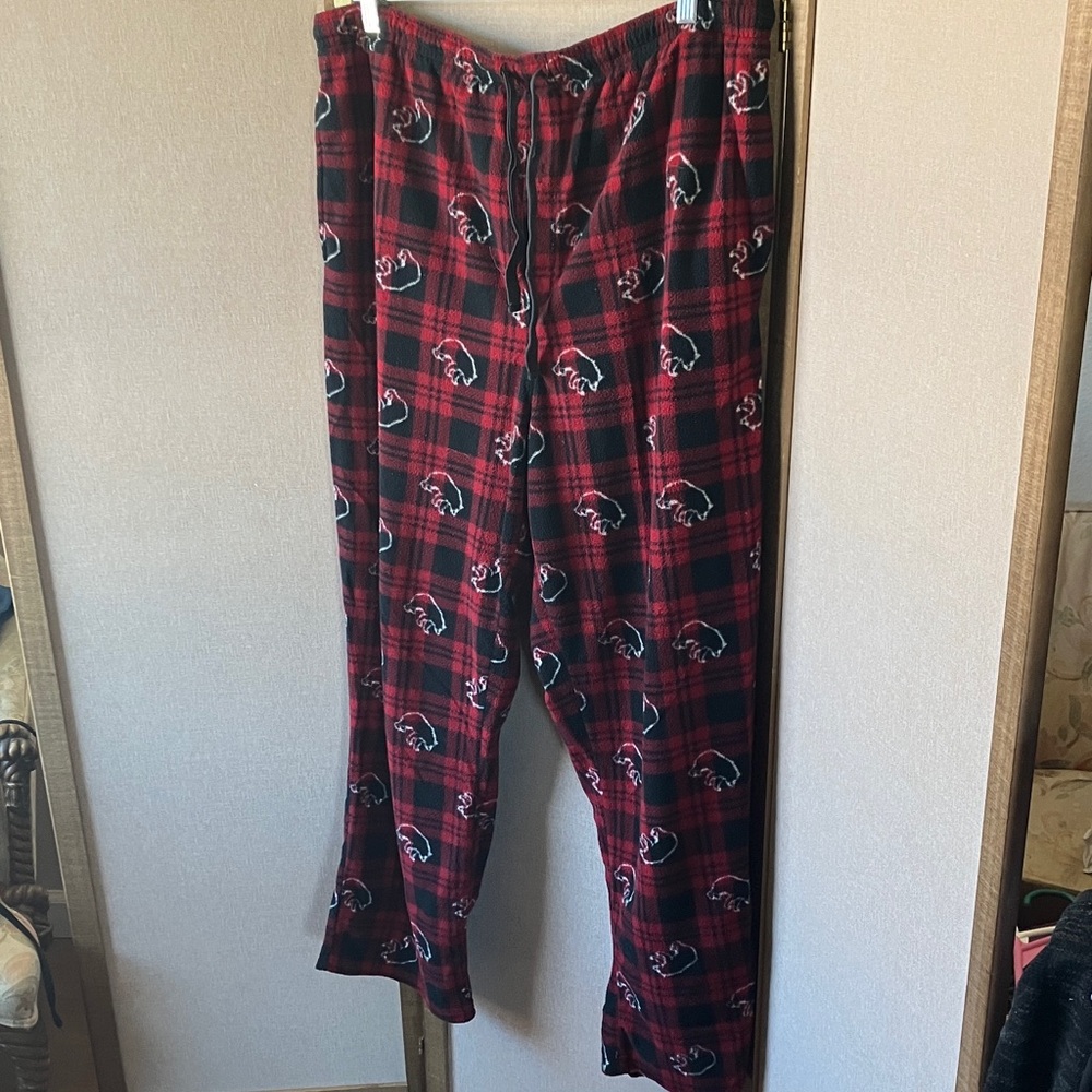 FINAL MARKDOWN Joe Boxer Red and Black sleep bottoms xl
